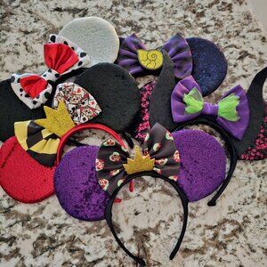 Disney Villains ears collection